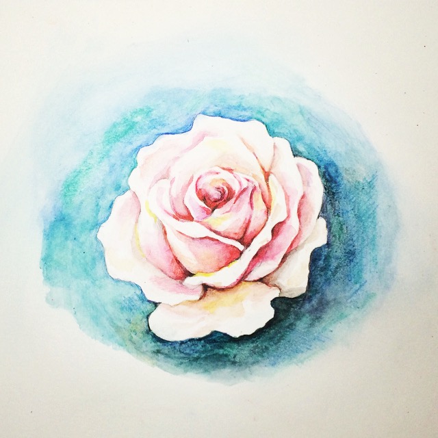 My first watercolor pencil